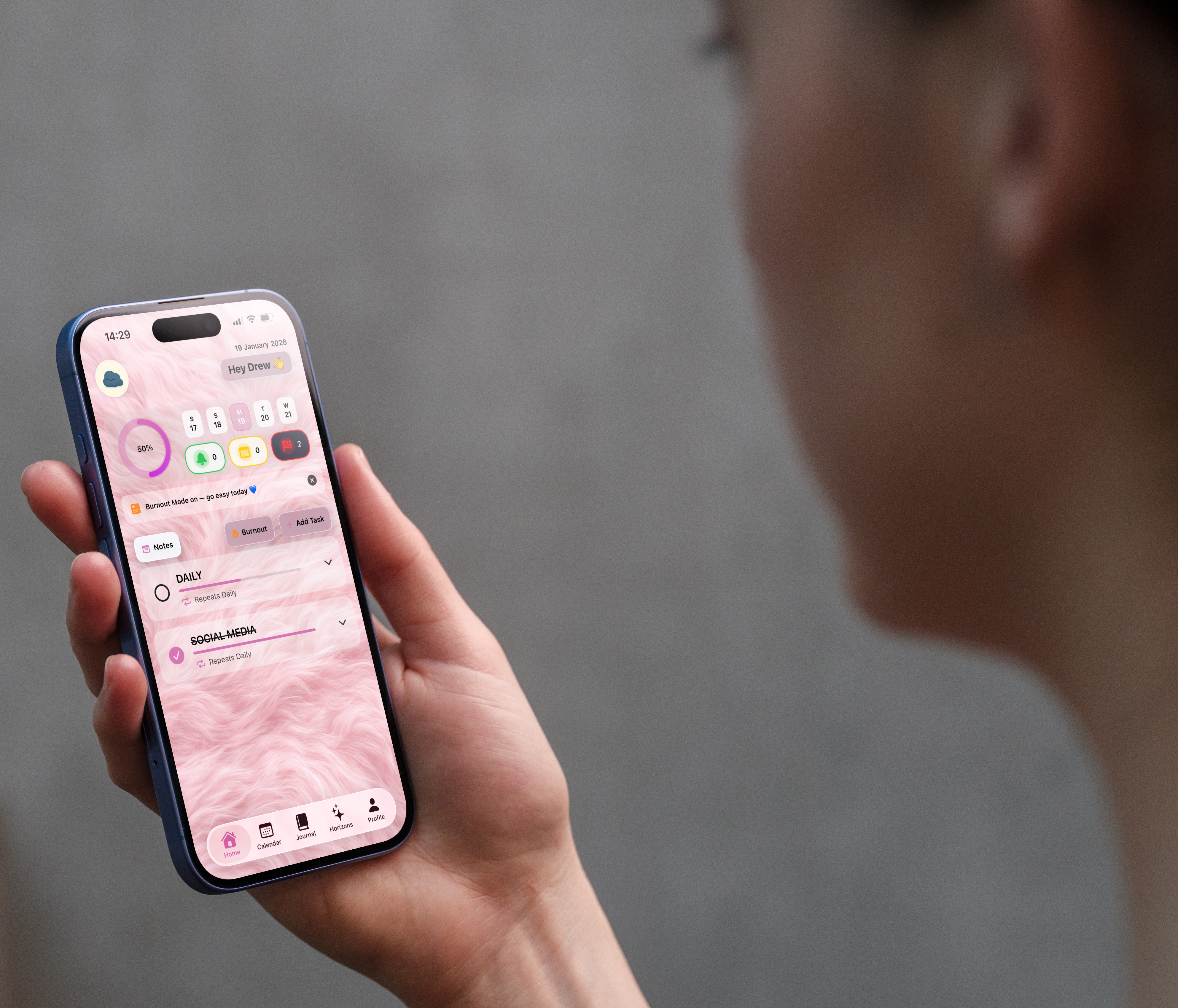 Organised: work with your mind not others